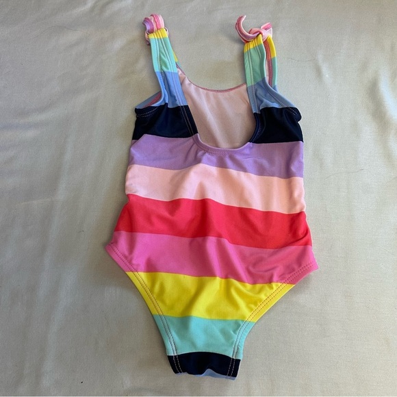 GAP - NWOT - Playful Blue and Pink One Baby & Toddler Piece Swimsuit - Picture 3 of 3